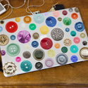 Vinyl Sticker Set Of 50 Sewing Buttons Graphic Decals