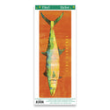 King Mackerel Saltwater Fish Art Vinyl Sticker