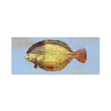 Winter Flounder Saltwater Fish Art Vinyl Sticker