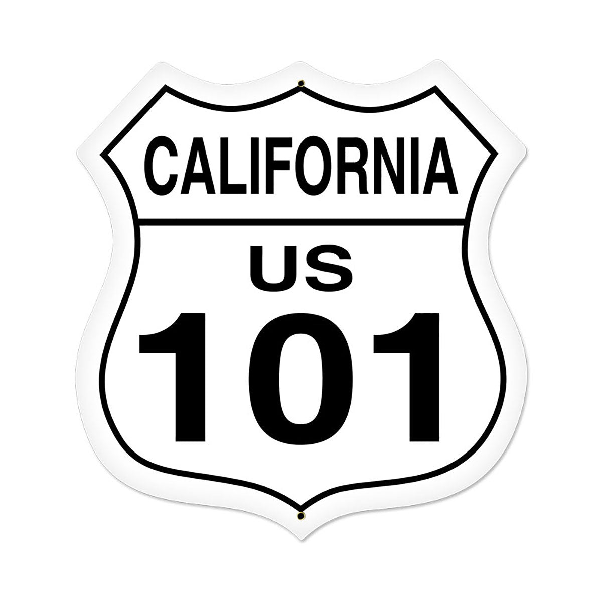101 freeway sign