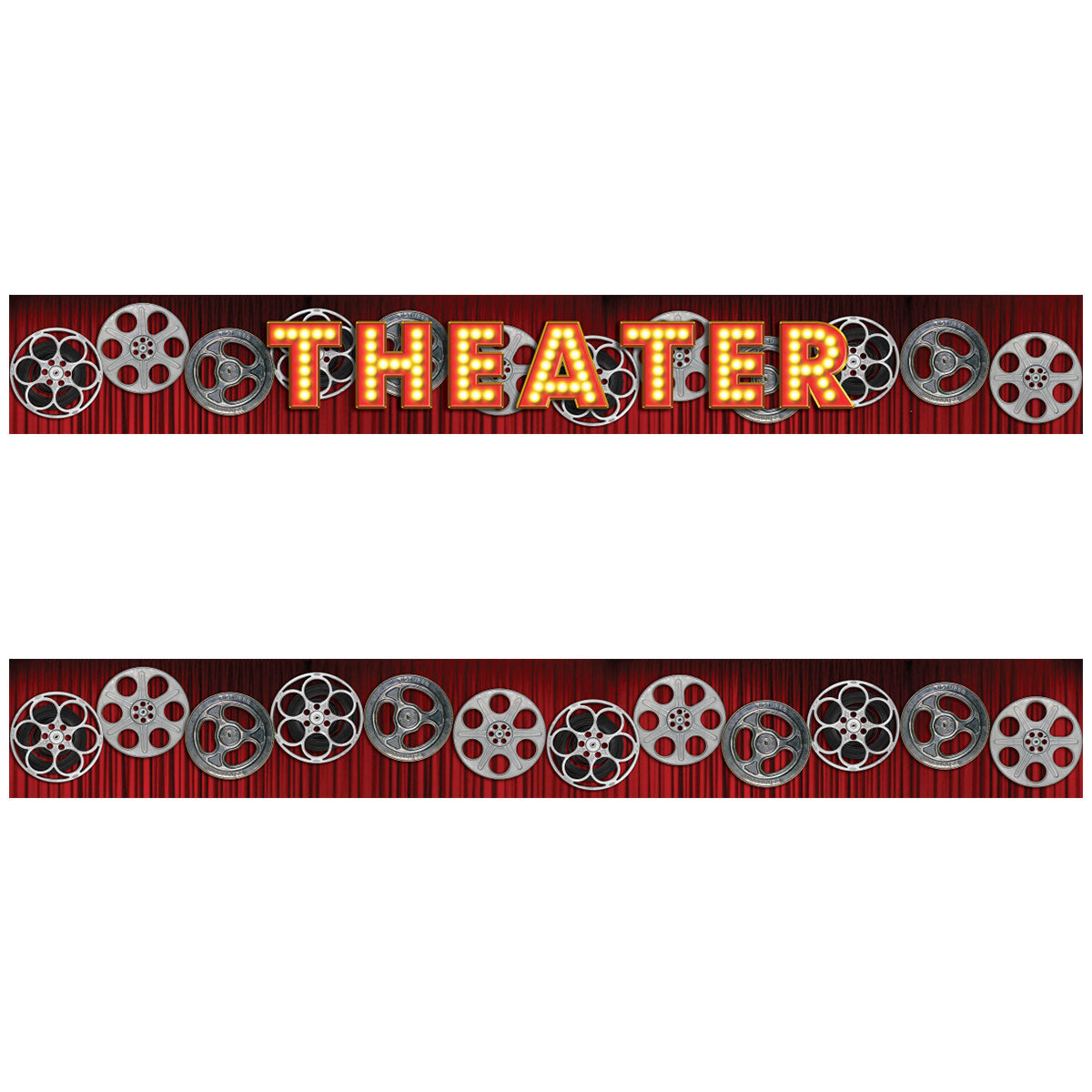 movie theater border clip art