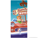 Motel El Rancho Ford Thunderbird Large Metal Signs
