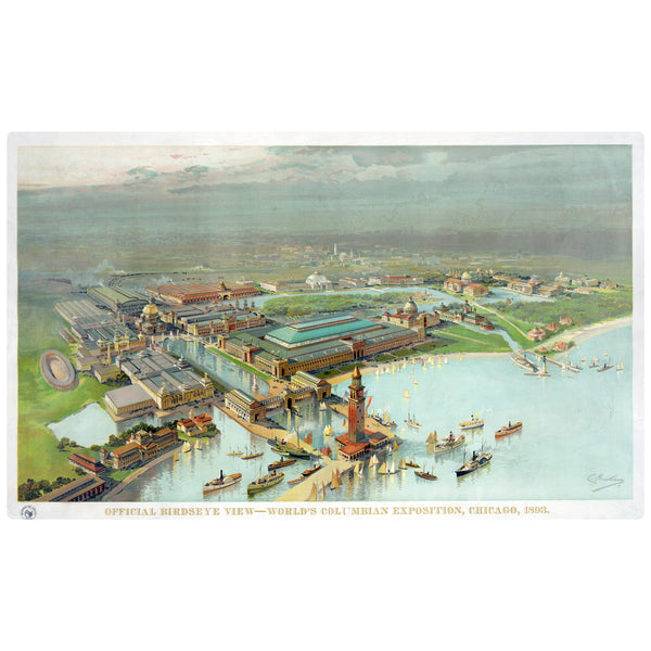 Worlds Columbian Exposition Chicago Illinois 1893 Wall Decal