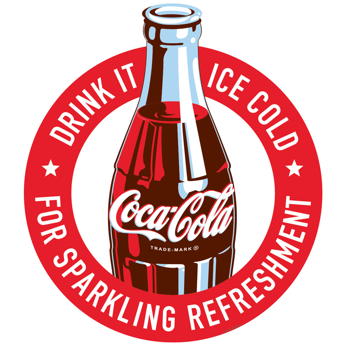 3D Coca-Cola Life Soda Can Floor Sticker - Gallery of Floor Graphics