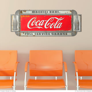 Drink Coca-Cola Deco Coke Bottles Personalized Metal Sign Distressed
