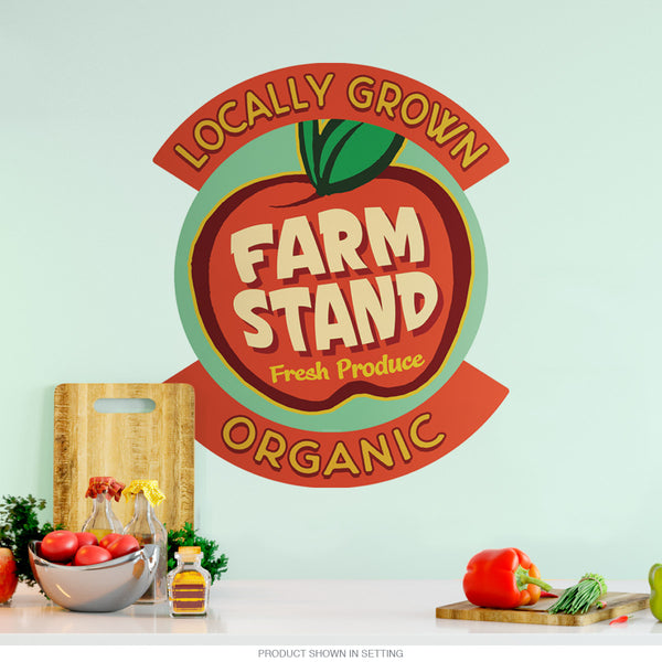 Farm Stand Fresh Produce Personalized Decal