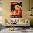 Mercury Space Travel Decal