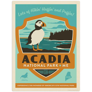 Acadia National Park Maine Emblem Decal