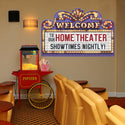 Home Theater Marquee Showtime Nightly Decal