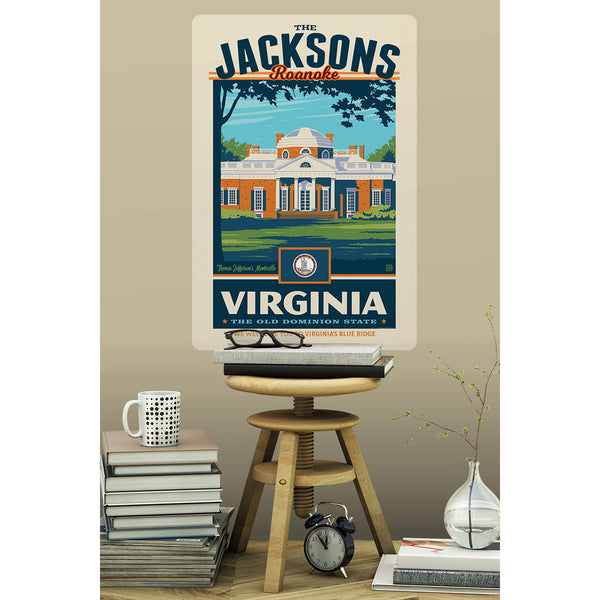 Virginia State Pride Personalized Decal
