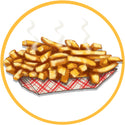 French Fries Food Wall Decal