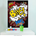 Wham Bang Pow Comic Fight Sounds Wall Decal