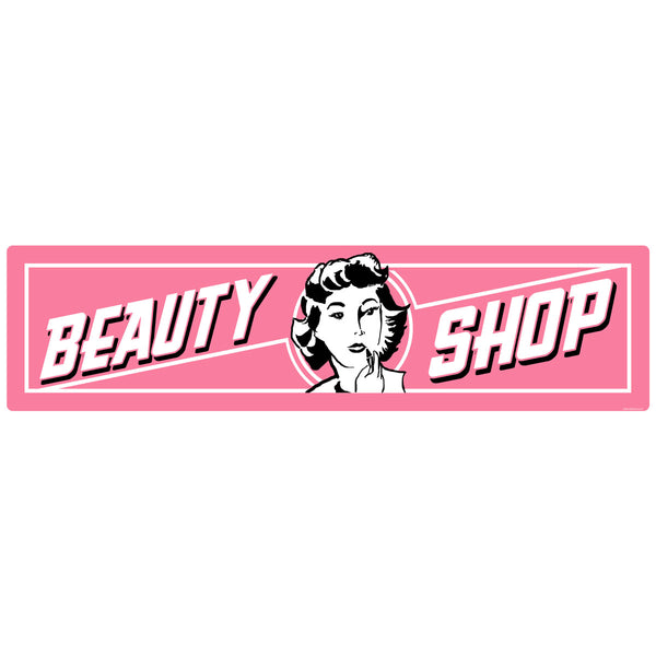 Beauty Shop Salon Woman Wall Decal