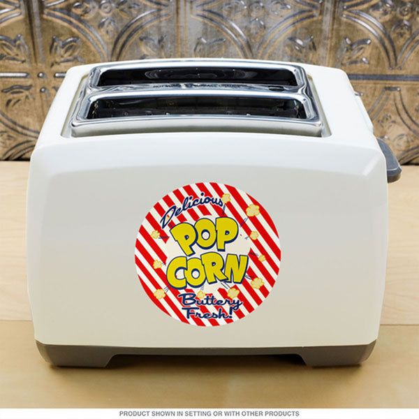 Popcorn Delicious Buttery Fresh Vinyl Sticker