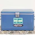 Eat More Ice Cream Parlor Vinyl Sticker