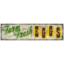 Farm Fresh Eggs Wall Decal Wood-Look