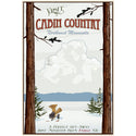 Cabin Country Fargo Travel Ad Wall Decal