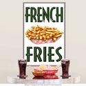 French Fries Diner Food Poster Style Wall Decal