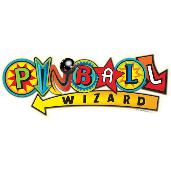 Pinball Wizard Symbols Arcade Wall Decal