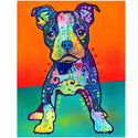 Pit Bull Puppy On My Own Dean Russo Dog Wall Decal