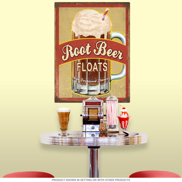 Root Beer Ice Cream Floats Frosty Mug Wall Decal