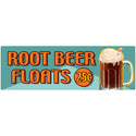 Root Beer Floats 25 Cents Wall Decal