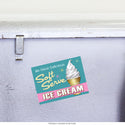 Delicious Soft Serve Ice Cream Cone Vinyl Sticker