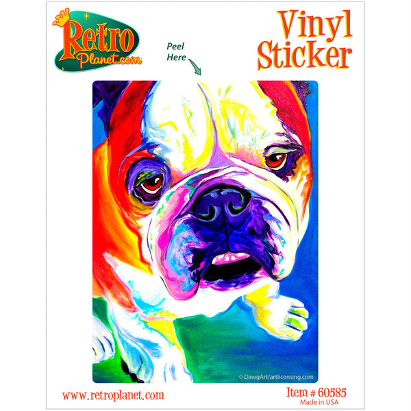 Stanley French Bulldog Vinyl Sticker