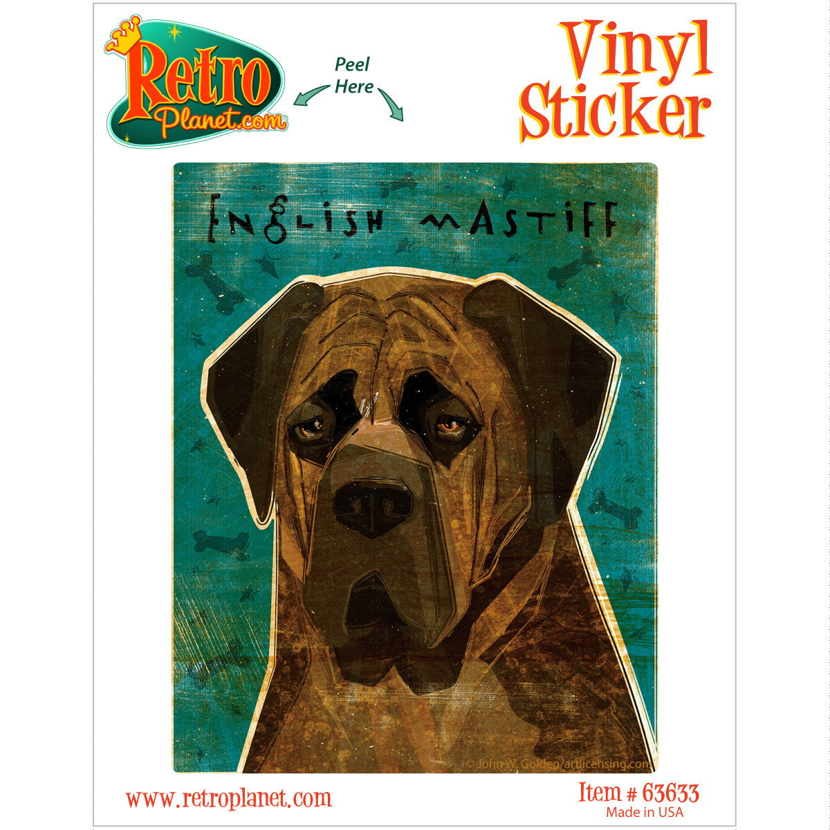 Brindle Golden Brown (vinyl)