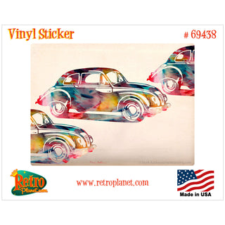Old Time Coupe Car Lot Vinyl Sticker