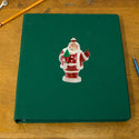Santa Claus with Christmas Hat Vinyl Sticker