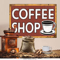 Coffee Shop Cup And Saucer Wall Decal