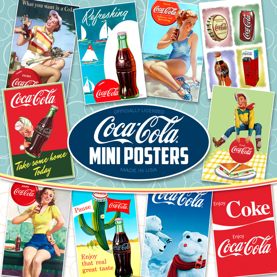 Introducing Our New Line Of Coca-Cola Mini Posters/Prints