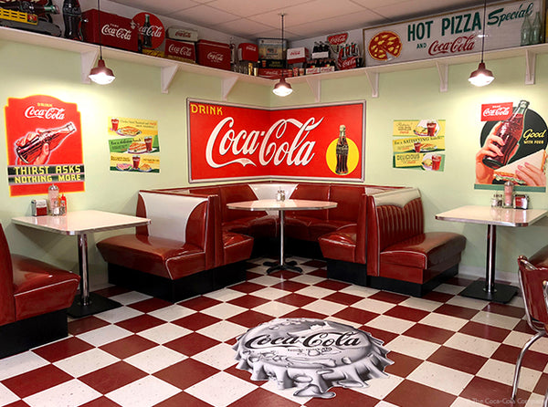 How to Decorate Your Company Kitchen/Lunch Room Using Coca-Cola Decals