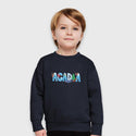 Acadia Maine Whimsical Animals Toddler Sweatshirt, Kids Sweatshirts, Toddler Unisex 2T-5/6