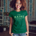 Beautiful Maine Vacationland Adult Unisex Shirt Sizes S - XXL, 100% Cotton, ME Souvenir, Maine T-shirts