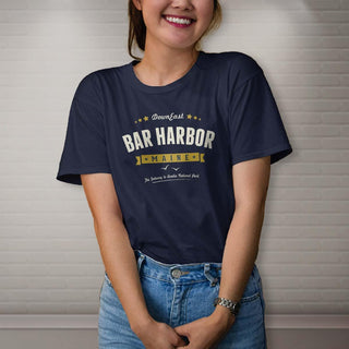 Bar Harbor Maine Gateway To Acadia National Park T-Shirt, Adult Unisex, 100% Cotton, S-XXL