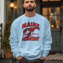 Maine Lobsta Beeah Buttah Adult Sweatshirt Unisex S-2X, Maine Apparel