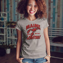 Maine Lobsta Beeah Buttah Adult T-shirt, 100% Cotton, S-XXL, Adult Unisex Tshirts, Exclusive Retroplanet Design, ME tshirts