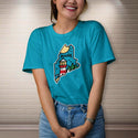 Maine Lighthouse T-Shirt Adult Unisex Blue, 100% Cotton, S-XXL, New England Tshirts