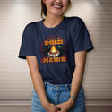 Maine Here For The S'mores T-Shirt, 100% Cotton, S-XXL, Unisex Tshirts Smores Campfire Fun