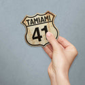Tamiami Trail US 41 Florida Die Cut Vinyl Sticker