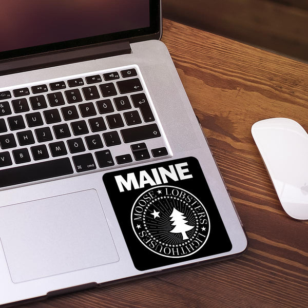 Maine Punk Lobsters Moose Lighthouses Ramones Style Die Cut Vinyl Sticker