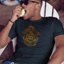 Larry's Cedar Crest T-Shirt, Adult Unisex Navy Blue Tshirt, 100% Cotton, S-XXL, Nostalgic Restaurant
