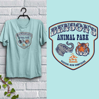 Benson's Animal Farm T-Shirt Adult Unisex Light Green Tshirt, 100% Cotton, S-XXL