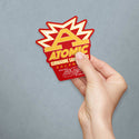Atomic Subs Die Cut Vinyl Sticker New England Memories