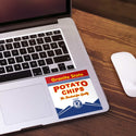 Granite State Potato Chips Die Cut Sticker, Salem New Hampshire, New England Memories