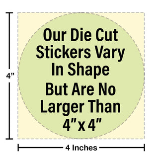 Maine Campfire, State Motto & Happy Campers Sticker Bundle, Set of 3 Die Cut Stickers