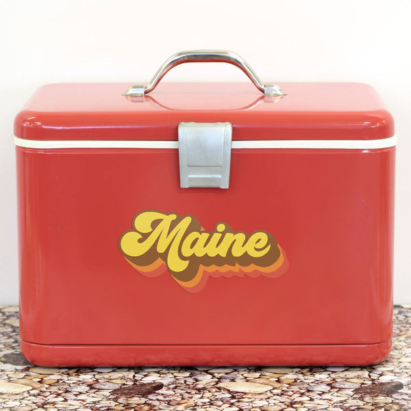 Retro Lunch Box (Full Color Decal)