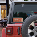 Bumper Sticker; Boston Bold Style Font, MA Travel Decal, Script Souvenir Decal